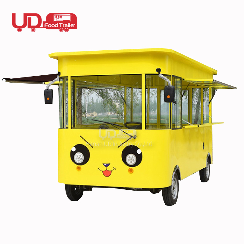 Factory Cheap Price Food Truck New Design Mini Electric Food Truck Ice Cream Coffee Cart Mobile Food Cart