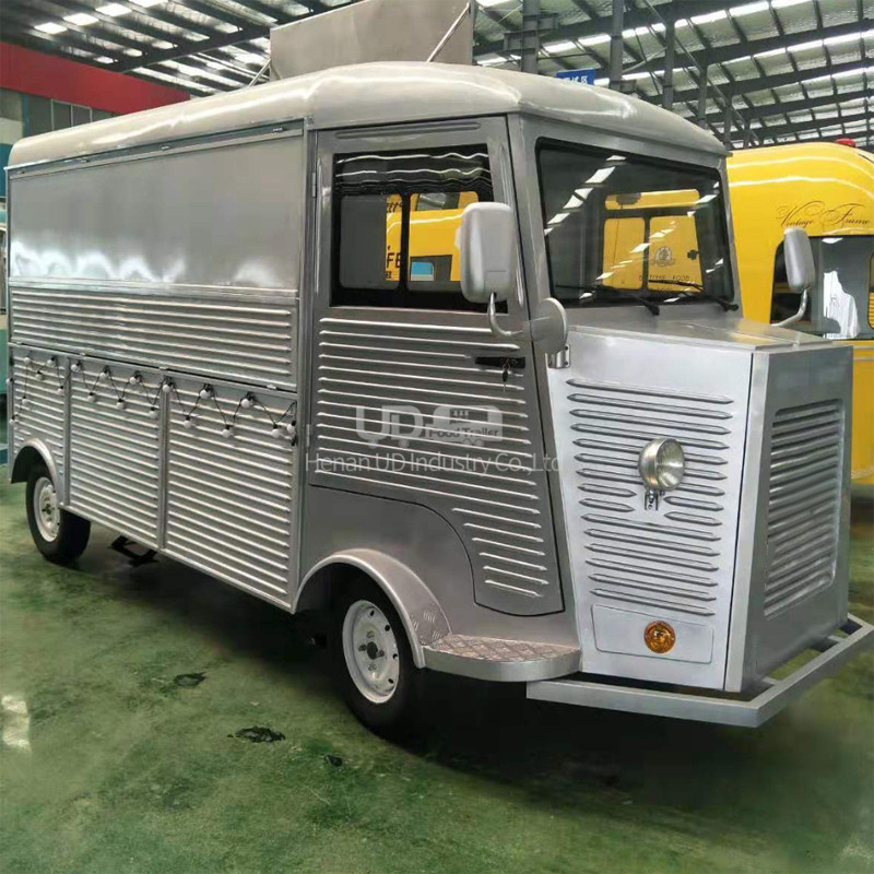 Crepes Car Concession Food Trailer For Sale Vending Cart Umbrella Restaurant Mobile Food Truck