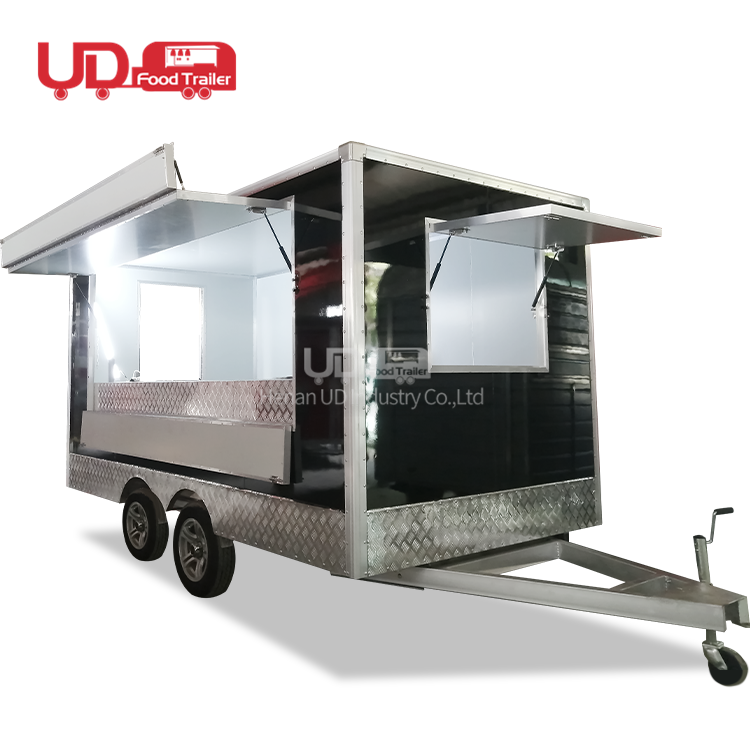 Fully Equipped Fast Food Cart/BBQ Trailer Camper Trailer Tent Events Truck Food Trailer For Sale USA