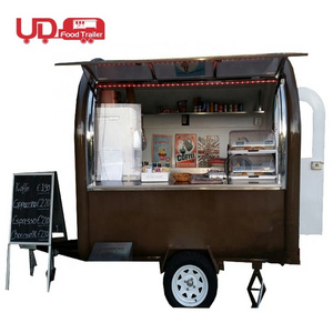 Best-Selling Churros Cart Pizza Food Trailer Philippin Mini Food Cart