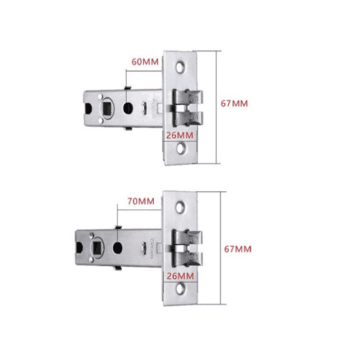 Udohow single latch Mortise Wireless electronic hotel room door lock