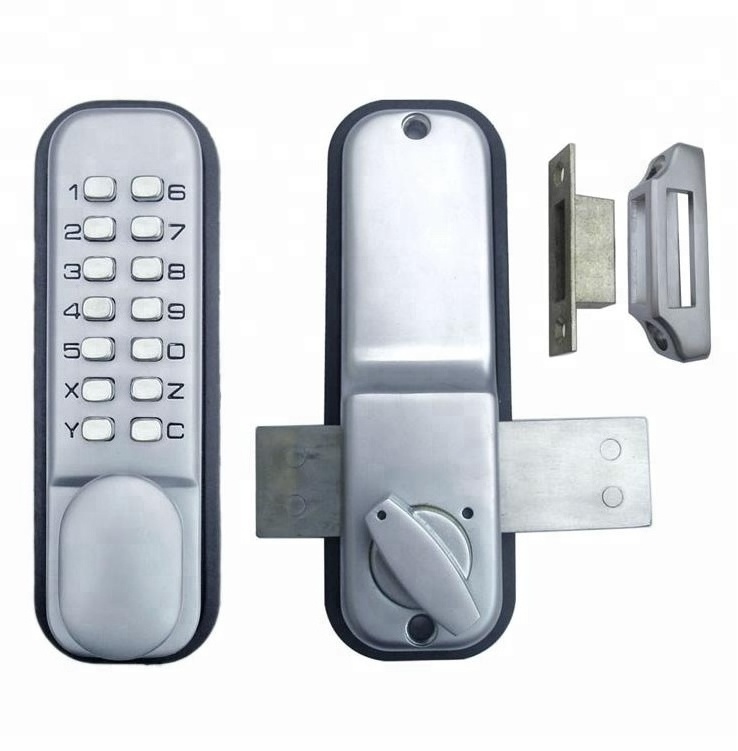 High Quality And Security Mechanical Push Button Outdoor Keypad Code Door Lock