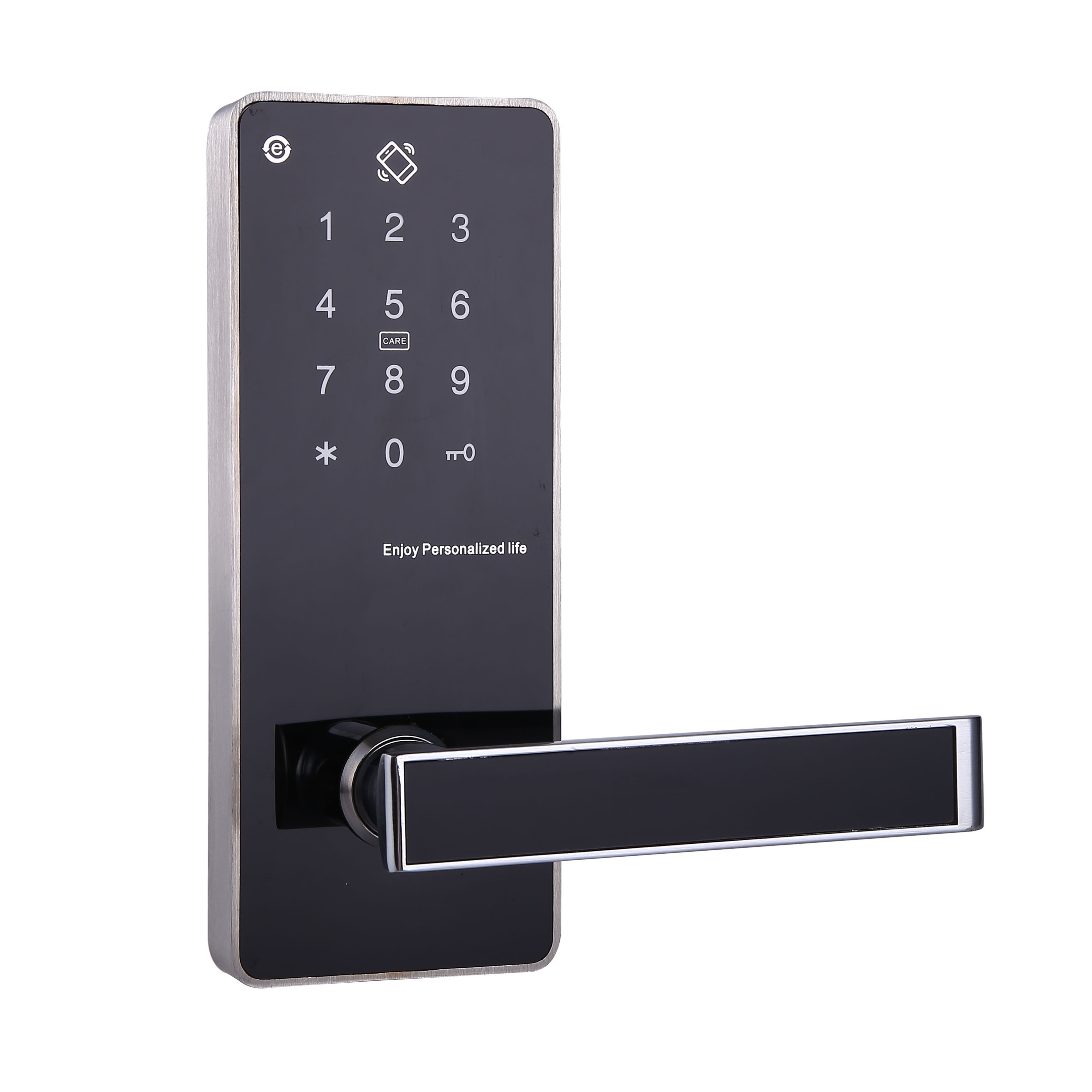 Udohow Smart Remote Control Single Latch Mortise Electronic Digital Door Lock