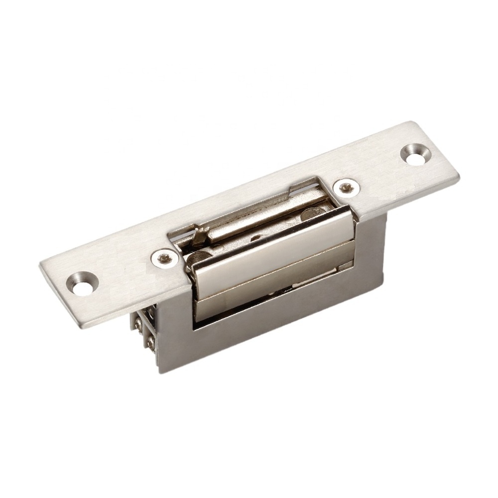 European Narrow-type 12v Dc Fail-secure/safe Security Adjustable Electric Door Strike Lock