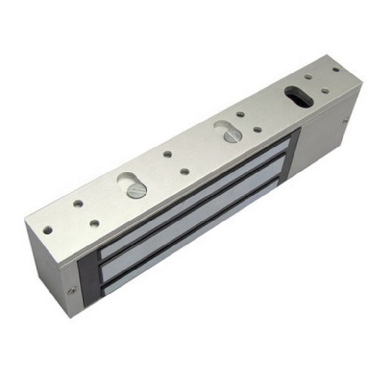 Single Door 500kg Magnetic Lock Built In Led And Door Sensor And Time Delay For Electro Magnetic Lock