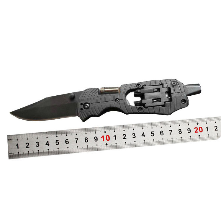 OEM lead the industry wholesale price utility knife LED flashlight tactical knife survival hunting outdoor tools screwdrivers