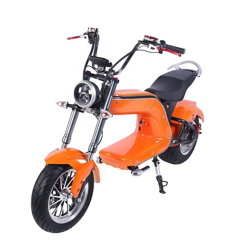 New Electric Scooter 60V 2500W Retro Motorcycle Lithium Battery Scooter City Coco