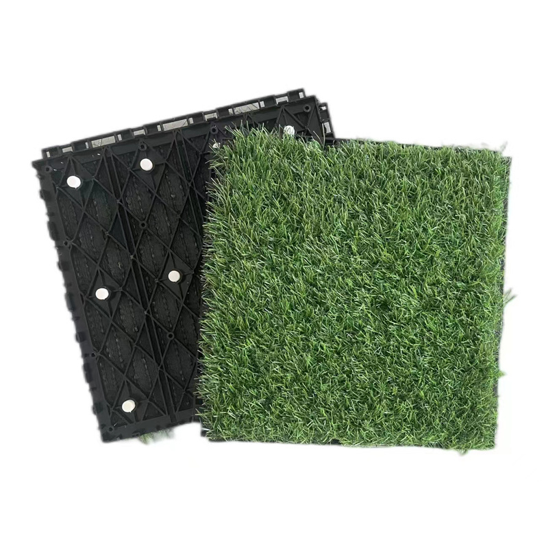 Outdoor Balcony Garden Terrace Splicing decking floor artificial grass interlocking plastic deck tiles