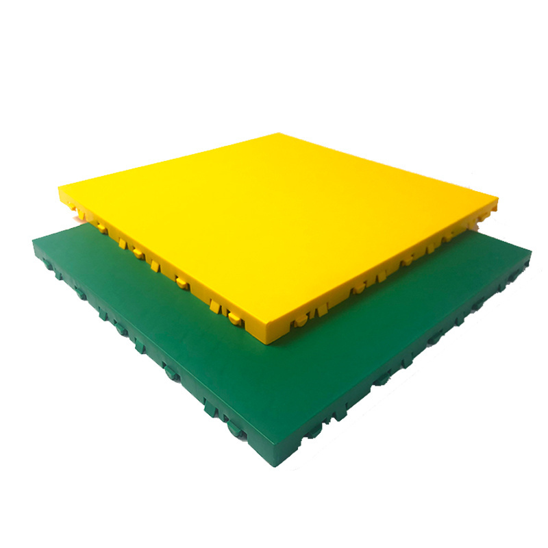 Plastic Modular Kindergarten Outdoor&Indoor Rink Sports Flooring Tile Roller Skating Splicing Floor Tile