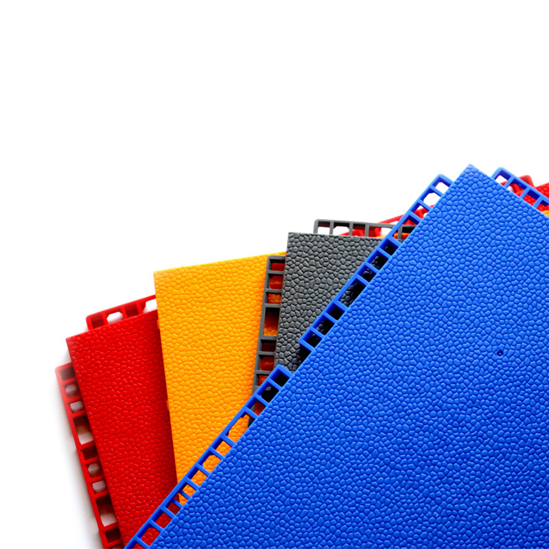 Chayo Modular Interlocking PP Plastic Eco-Friendly Basketball Sports Court Roller  Skating Rink Hockey Floor Tiles