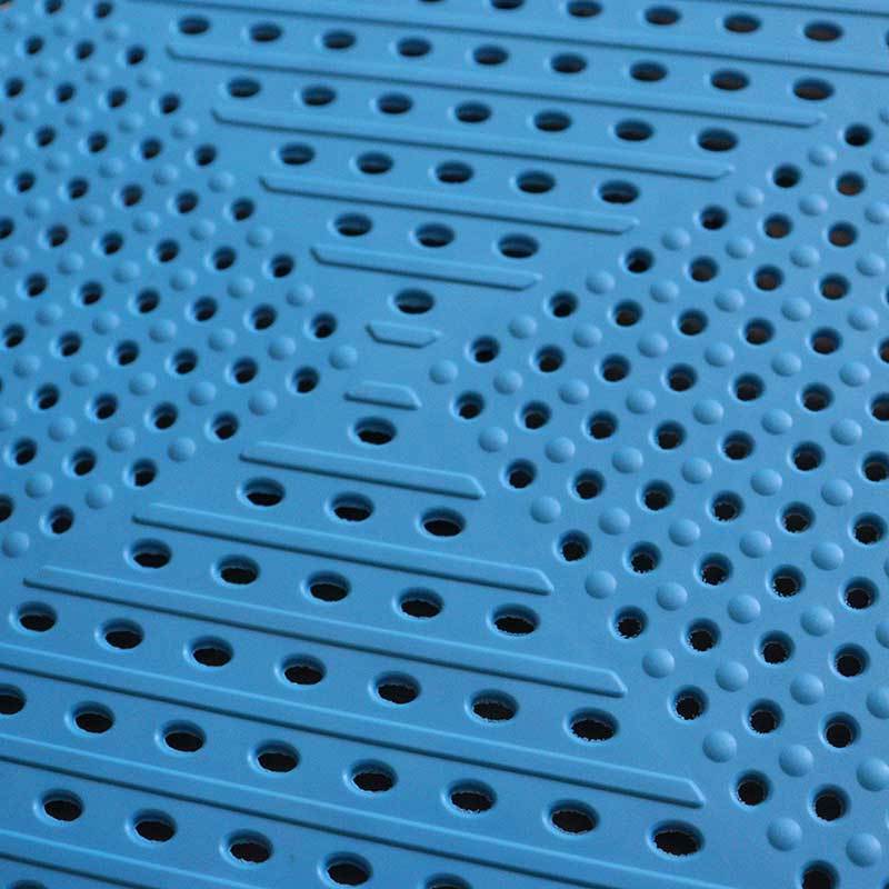 25*25cm Anti Slip Interlocking Flexible PVC Floor Mat Industrial Anti Fatigue Anti Microbial for Bathroom Wet Areas