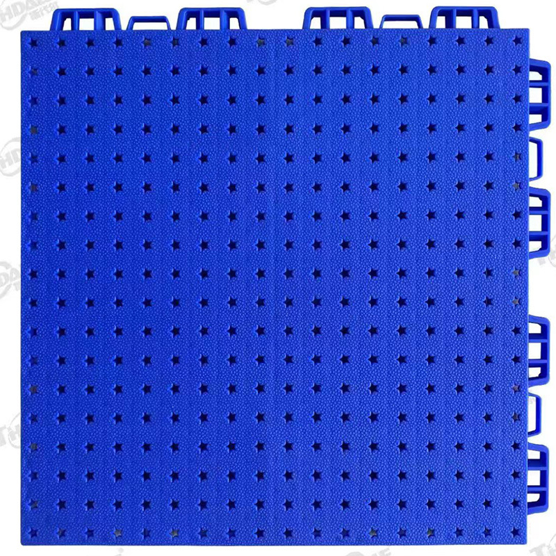 Cheap roller skating rink 25x25 sport court kindergarten modular interlocking plastic floor tile