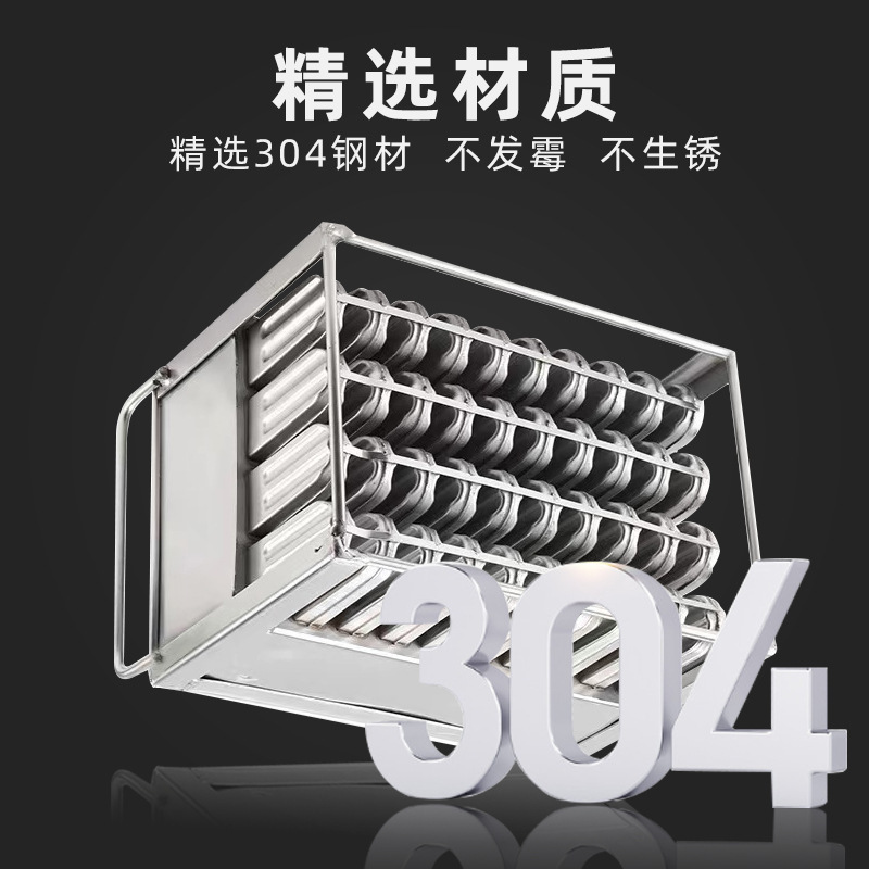 40 cavaties 304 Stainless steel pop mould filling mould machine making popsicle Ice Cream Stick Molds Ice Lolly Mold