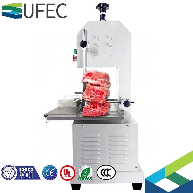 Newly upgraded Electric Butchers Frozen Meat Steak Cutter Cutting Machine Bone Sawing Machine for Fish Pork Cow Beef Mutton