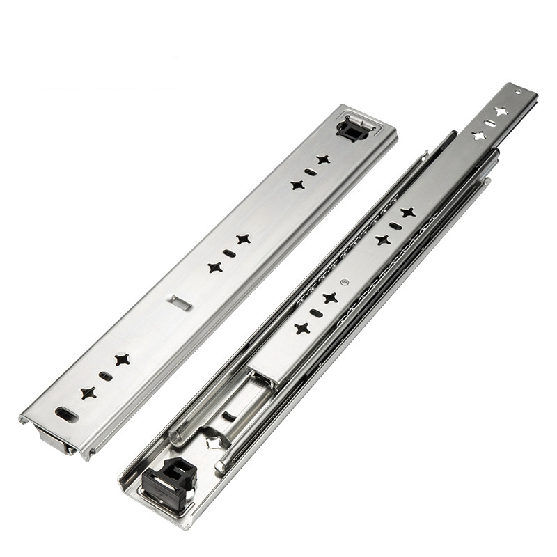 Supply 304 stainless steel heavy industrial slide 53 wide load bearing guide rail ship industrial heavy rail track