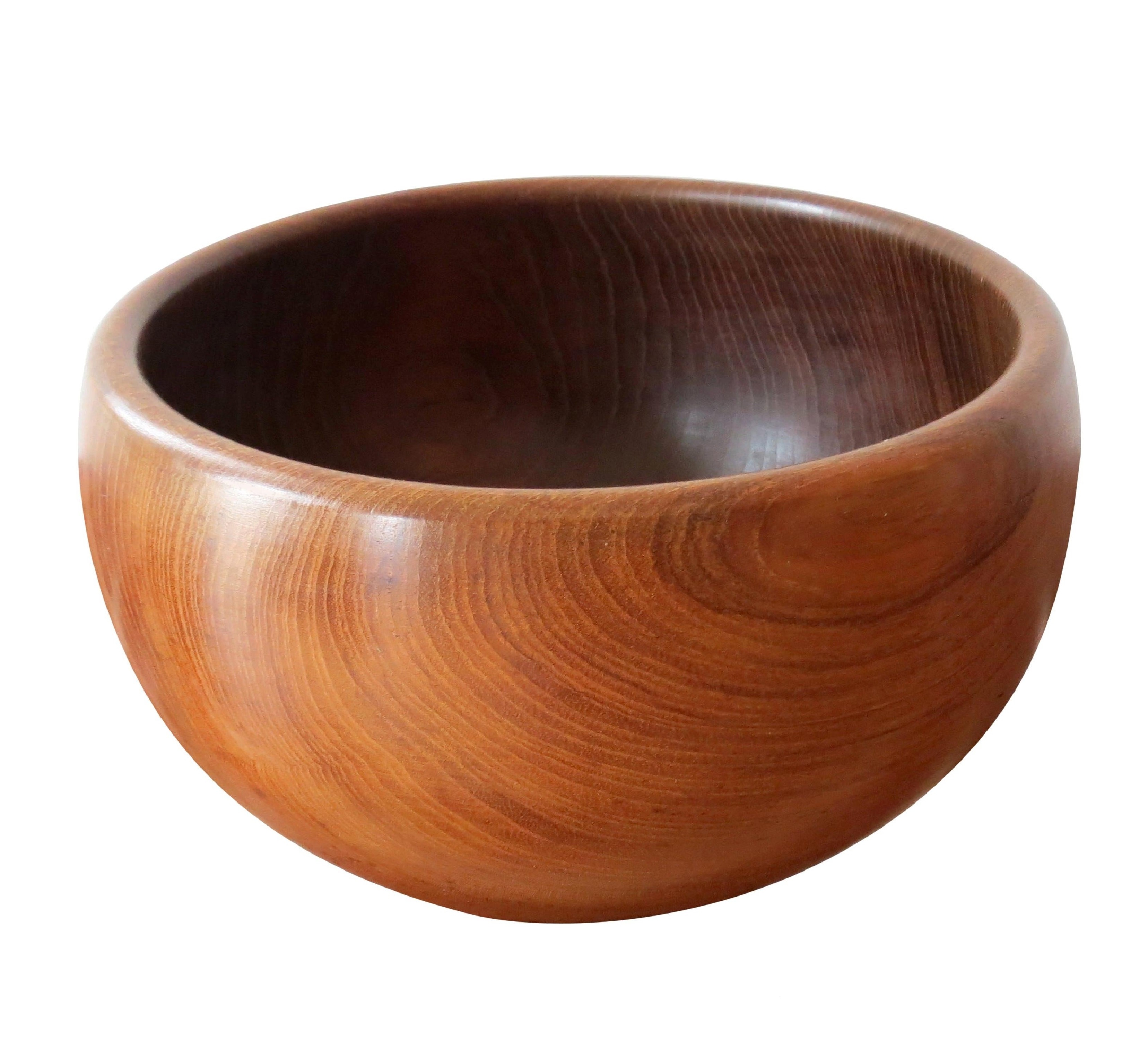 Reusable Concrete Multi Functional  Kitchen Restaurant Buffet Fruit Salad Bowl  wood Large Capacity Round Shape