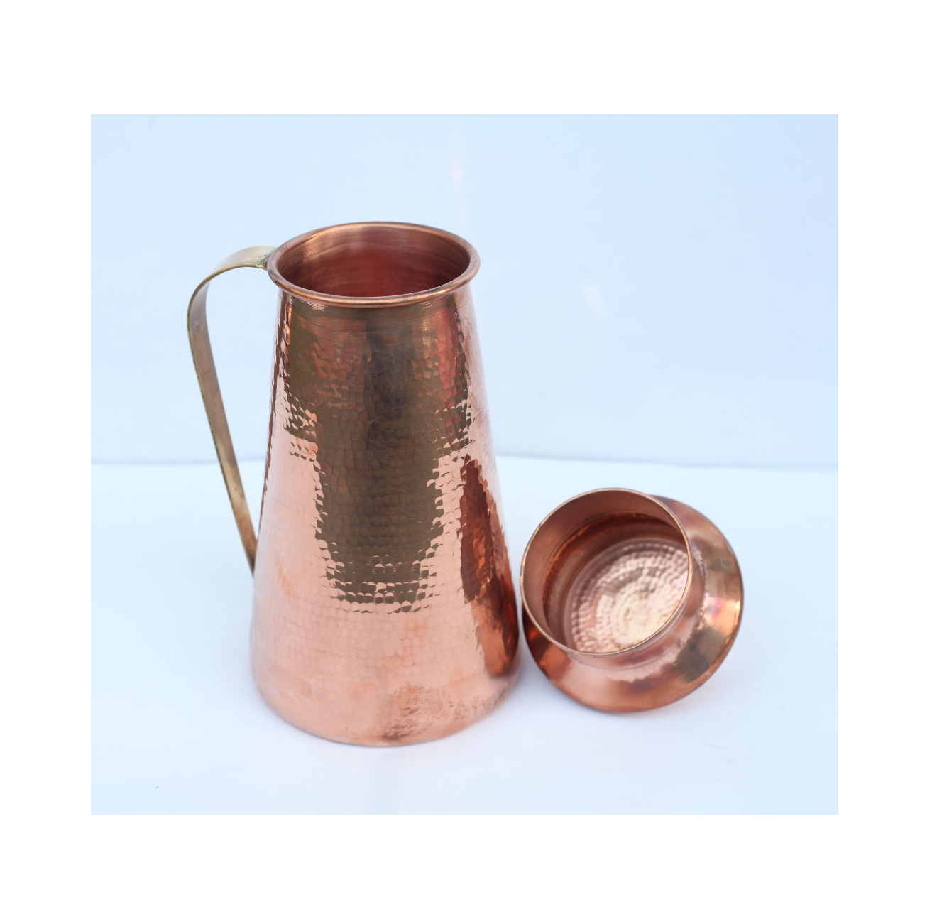 Newly Designed Copper Coffee Jug New Arrival Rose Gold Plated Tea Coffee Pot Jug top trending at under your budget