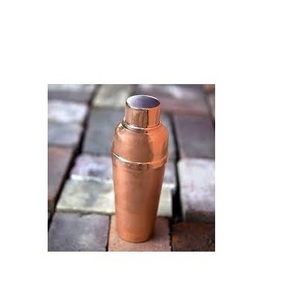 Antique Copper Shaker Bottle Cocktail Shakers Direct Factory Stainless Steel Copper Sublimation Shaker Cups Custom design