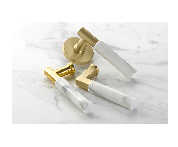 Top Demanding Brass & Marble Pull Drawer Dresser Wardrobe Kitchen Handle Furniture Hardware Handle at lowest cost