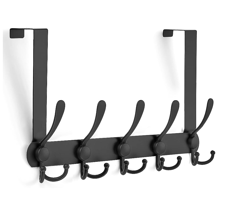 Wholesale 6 Hooks Hanger metal coat organizer rack over the door hooks hanger top demanding high quality product