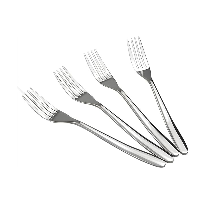 Hot Sale Flatware steel Gold 4 Pcs Spoon Knife And Fork Stainless Steel Cutlery Set design piece hot sale