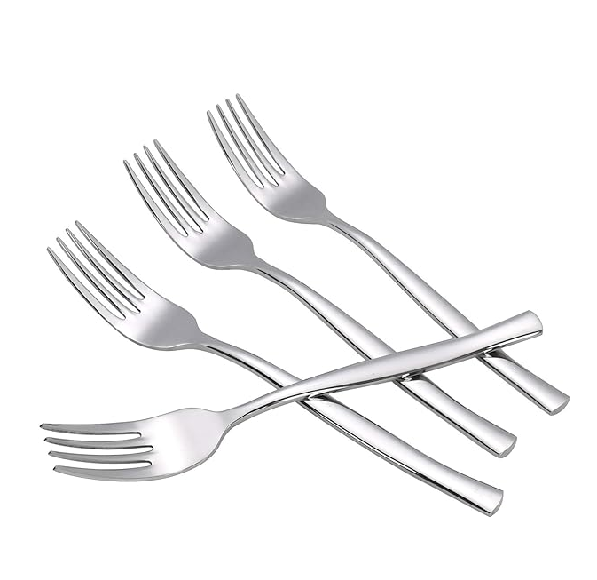 Hot Sale Flatware steel Gold 4 Pcs Spoon Knife And Fork Stainless Steel Cutlery Set design piece hot sale