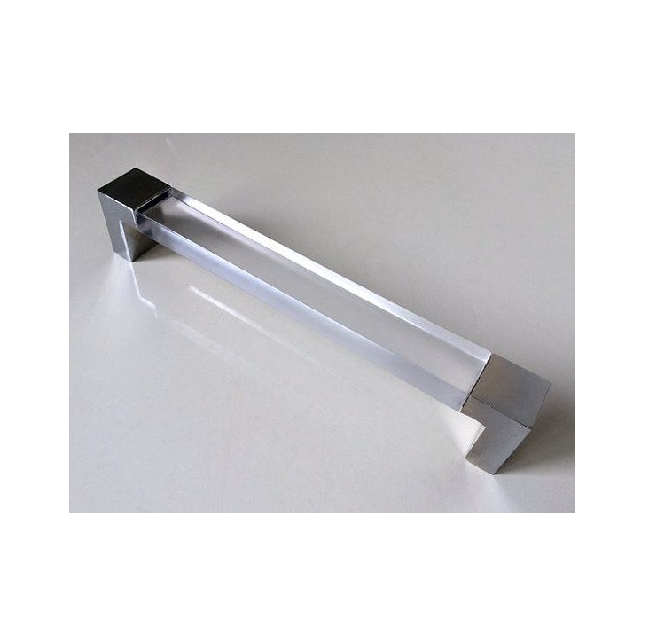 Unique design Acrylic Cabinet Handles/Cabinet Hardware Clear Pulls natural Polished for Kitchenware and restaurants door handle