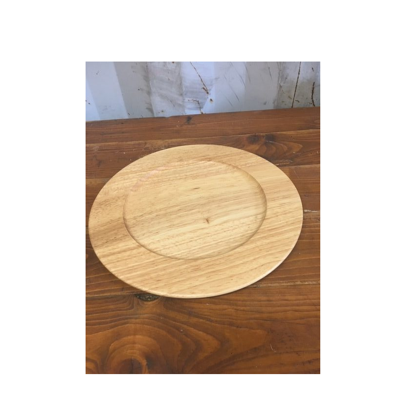 Wedding and Events Hotels Home Dinnerware Wooden charger plate top demanding high quality best selling product