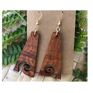 Brand New Design Wood Earrings Vintage Geometric Earrings Hot Sale Product Customized Packing Best design