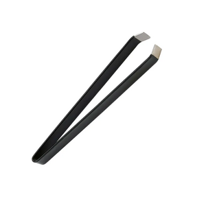 Stainless Steel Pastry Tong Food Serving Tongs unique design best black coated steel tongs durable quality best selling