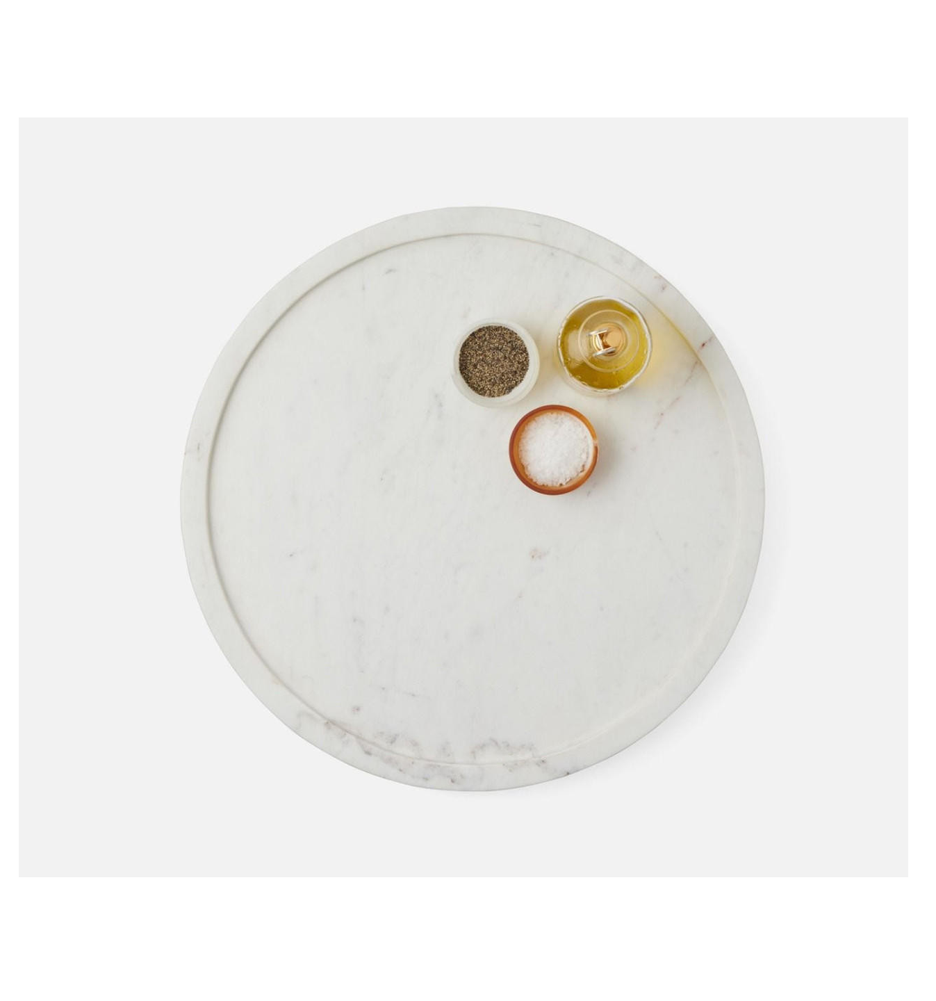 Round Marble abstract lining design marble Lazy Susan farmhouse wedding snack use shelving units top selling