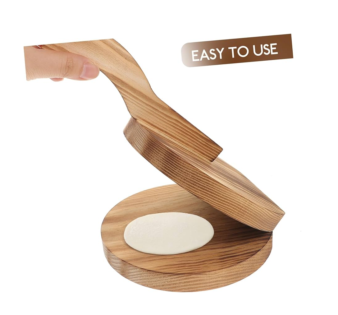 Wooden Dough Scraper baking dough press custom packing home accessories kitchen tools Manufactured in India