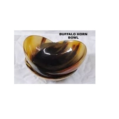 Buffalo horn bowl hottest model shape cow and ox horn bowl for salad bowl for Best Prices for hot sale product