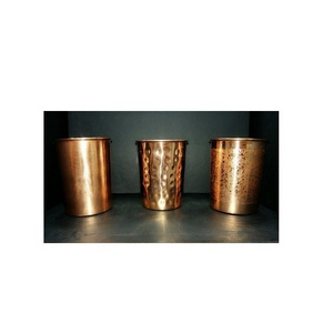 High quality copper water drink glass with 3 piece set Bar & Wine Cocktail Glasses for hot sale product