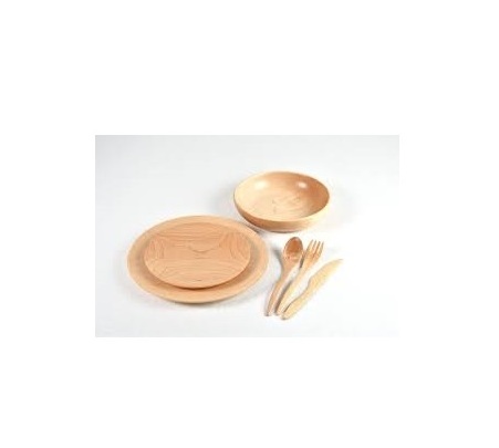 Top Quality Dinner Set Wooden Serving Bowl Spoon set Kitchen & Tabletop from Indian Exporter for sale