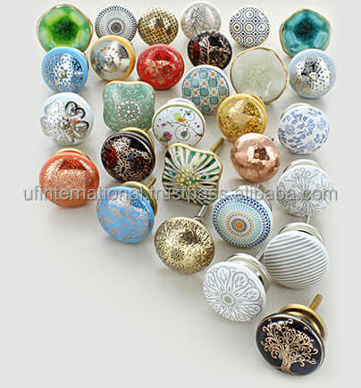 Unique Door Brass Furniture Handles Simple  free Dresser Knobs Cabinet Drawer Round resin  Colorful knob for selling