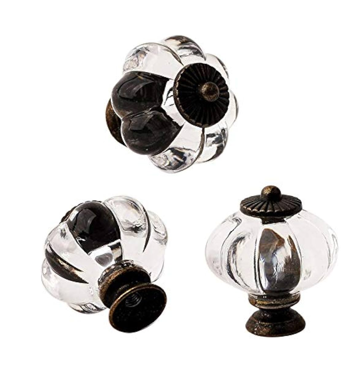 Premium quality Acrylic & Brass Pull Handle Home Decorative Hot Selling Cabinet Door Knob furniture accessories