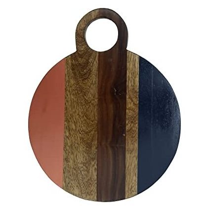 Hot Selling Marble And Wood Chopping Board Charcuterie Cheese Board Hotel Serving Cutting board With Leather Handle for sale