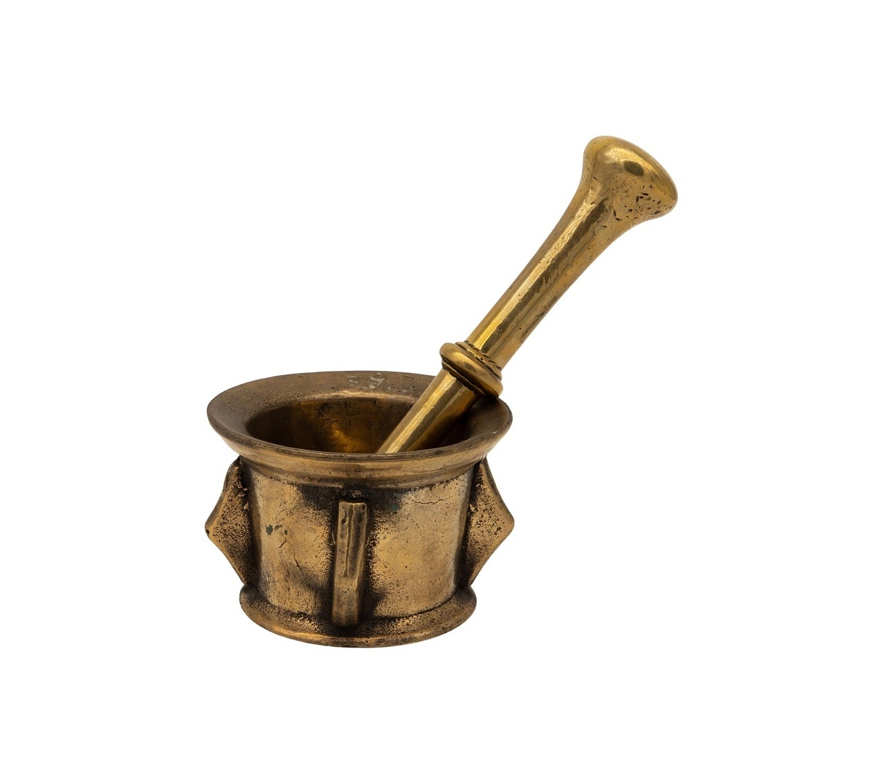 Luxury Brass Mortar and Pestle For Hotels and Restaurant Kitchen grinder Used  Gold Shiny Polished  Cheap Price