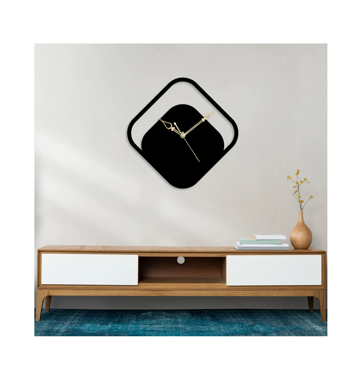 Exclusive Design Metal Wall Clock Unique Design For Living Room Bedroom Stylish Wall Clock  At Lowest Cost