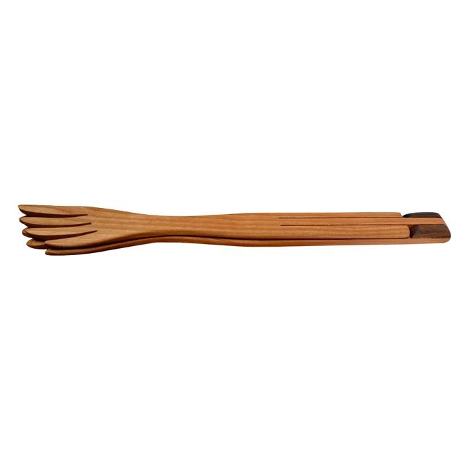 New look Wooden Serving Tongs Stylish Design most selling Restaurant wood Tongs For home usage cheap price