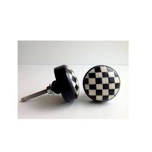 Classic Handmade bone inlay knobs and cabinet drawer and handmade black white bone inlay knobs and best selling