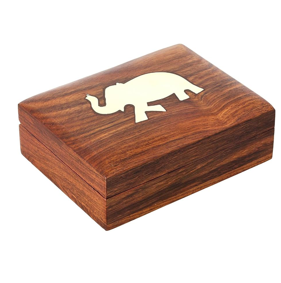 Hand Made Wooden Box Birthday gift accessories Antique Wood Designer look Decorative Box top quality product