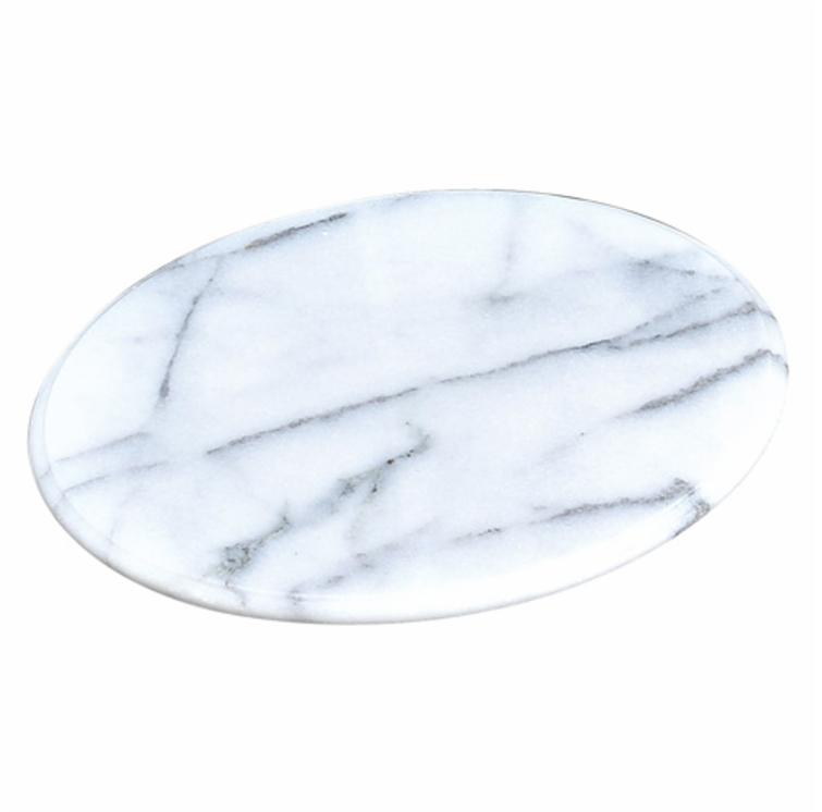 Round Marble abstract lining design marble Lazy Susan farmhouse wedding snack use shelving units top selling