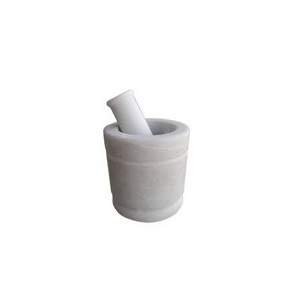 Handmade Crush Spices Garlic Smasher Marble Mortar And Pestle Set Spice Herb Grinder Pill Crusher At Affordable price