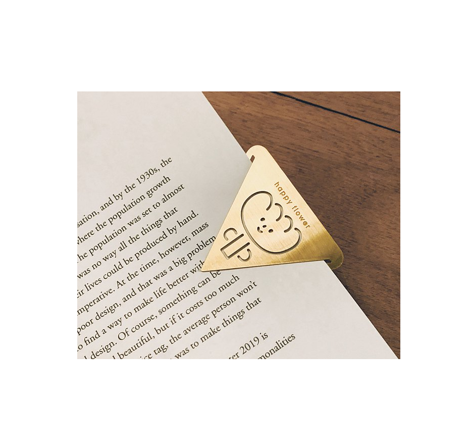 Customized Brass Metal  Elephant shape Template Bookmark School Stationery Gifts latest brass bookmarker