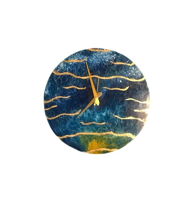 Best Selling Products Item Epoxy Resin Station Wall Clock With Exclusive Prices Double Sided Station Wall Clock