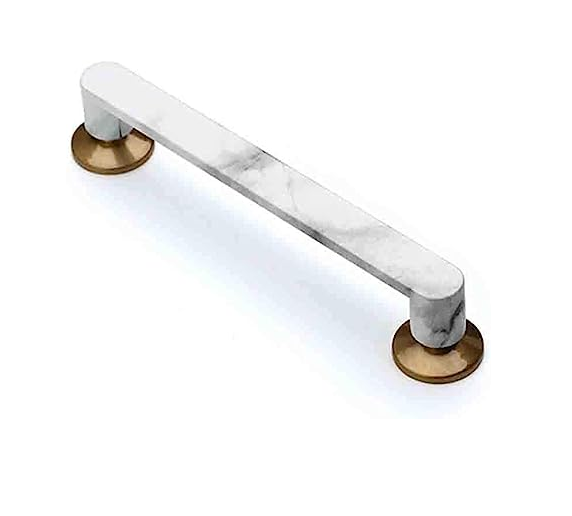 Marble door handle simple design  marble closet door drawer cabinet pure small handle with sale product top selling