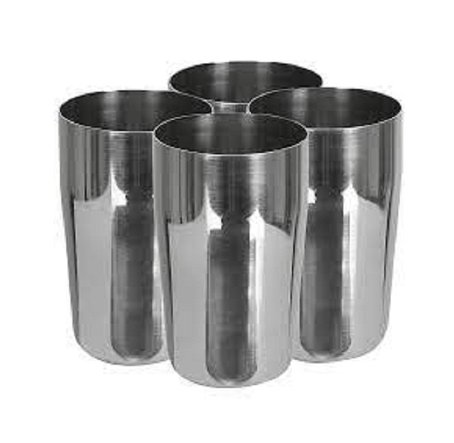 Best Selling Stainless Steel Beer Glass Metal Stackable Pint Cup Shatterproof Drinking Tumbler Wholesale price