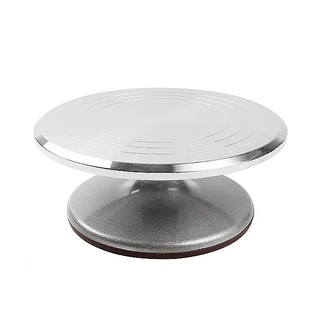 Classic Design Cake Stand unique design Restaurant Cake decoration Use Metal Cake server Stand Natural craft